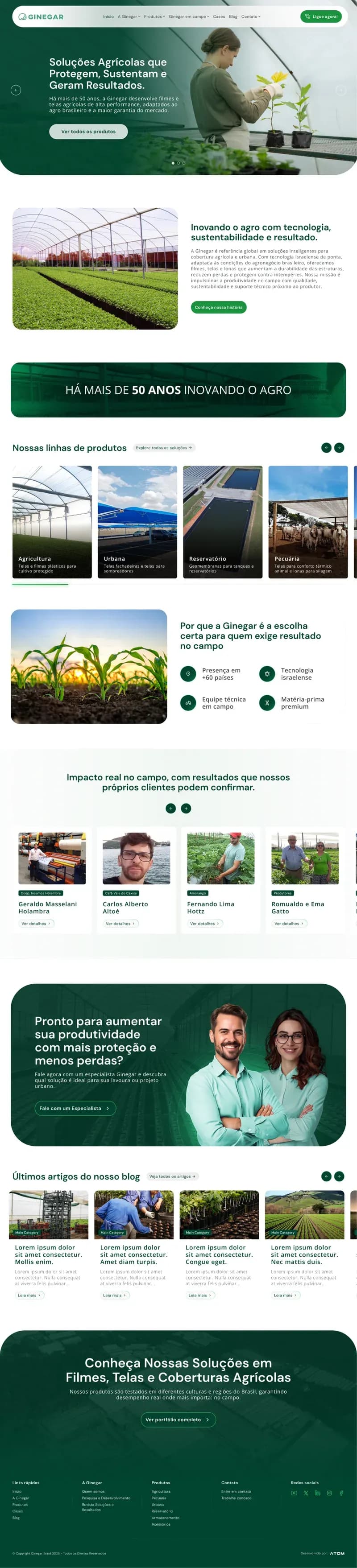 Site desenvolvido pela Kemet para Site institucional 01